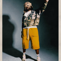 NCTL OLIVE SWEAT SHORTS - NocturnalBrandNocturnalBrand
