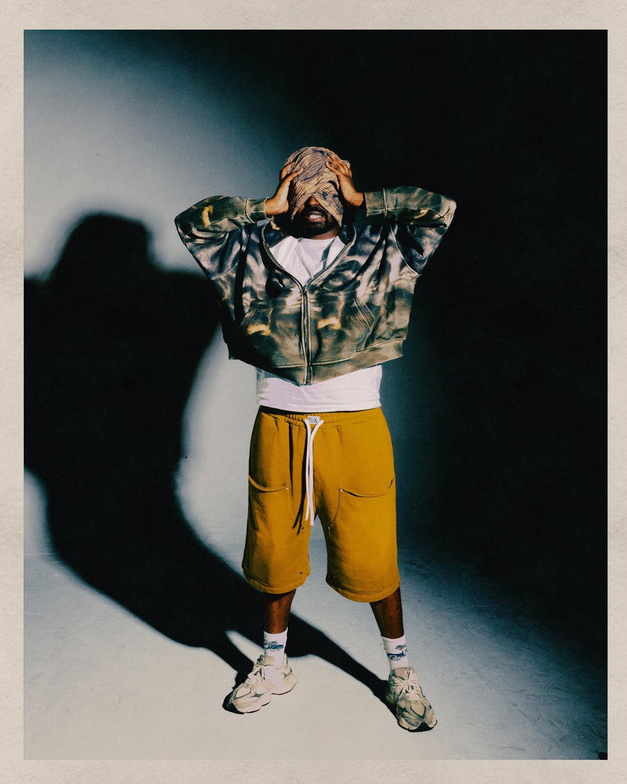 NCTL OLIVE SWEAT SHORTS - NocturnalBrandNocturnalBrand